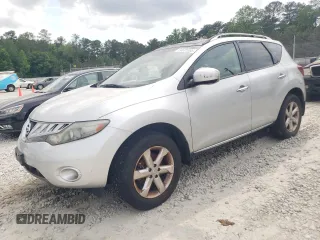2010 Nissan Murano SL with VIN JN8AZ1MW9AW139254, listed as a Copart auction lot 54681055 with 193,041 mi miles and Clean Title. Bid and sale history available at carsss.com. Image 1.