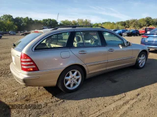 2003 Mercedes-Benz C with VIN WDBRH84JX3F393992, listed as a Copart auction lot 70216234 with 120,608 mi miles and Salvage title. Bid and sale history available at DreamBid. Image 3.