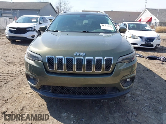 2019 Jeep Cherokee Latitude Plus with VIN 1C4PJMLB8KD146917, listed as a IAAI auction lot 41764434 with 108,104 mi miles and . Bid and sale history available at carsss.com. Image 12.