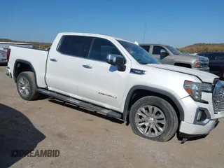 2020 GMC Sierra 1500 Denali with VIN 3GTU9FET8LG287861, listed as a IAAI auction lot 40678227 with 155,333 mi miles and . Bid and sale history available at carsss.com. Image 1.