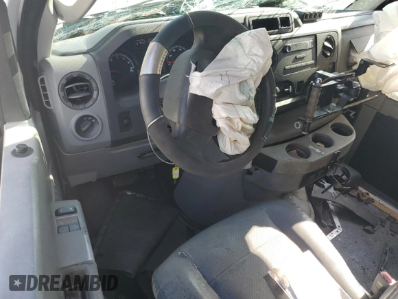 2012 Ford Econoline Cargo Super Duty Commercial with VIN 1FTSS3EL4CDB14670, listed as a Copart auction lot 85255024 with Not provided miles and Clean title. Bid and sale history available at DreamBid. Image 8.