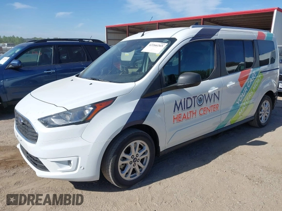 2021 Ford Transit Connect XLT with VIN NM0GE9F29M1500362, listed as a IAAI auction lot 42266265 with 63,273 mi miles and . Bid and sale history available at DreamBid. Image 18.