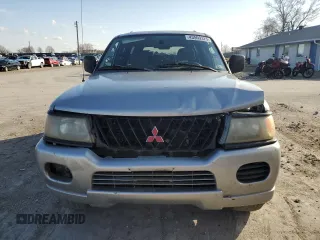 2001 Mitsubishi Montero Sport ES with VIN JA4MT21HX1P066745, listed as a Copart auction lot 43509375 with 266,130 mi miles and Salvage Title. Bid and sale history available at carsss.com. Image 5.