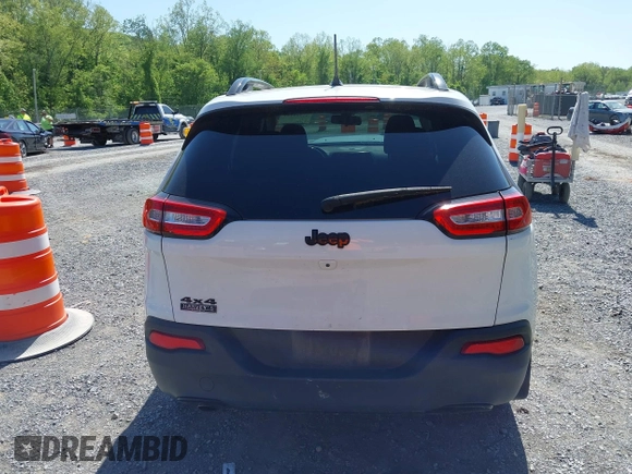 2018 Jeep Cherokee Latitude with VIN 1C4PJMCB2JD506794, listed as a IAAI auction lot 42206141 with 96,309 mi miles and . Bid and sale history available at DreamBid. Image 16.