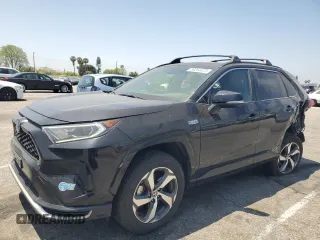 2021 Toyota RAV4 SE with VIN JTMAB3FV2MD024205, listed as a Copart auction lot 58264425 with 54,685 mi miles and Salvage title. Bid and sale history available at DreamBid. Image 1.