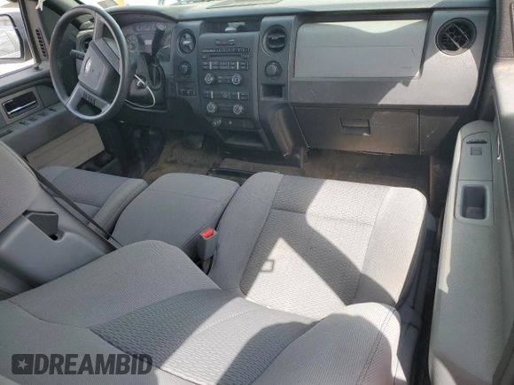 2011 Ford F-150 XL with VIN 1FTFX1EFXBKD38263, listed as a Copart auction lot 55781605 with 260,213 mi miles and Salvage title. Bid and sale history available at DreamBid. Image 8.