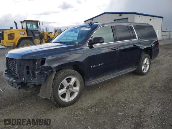 2018 Chevrolet Suburban LT with VIN 1GNSKHKC0JR266132, listed as a Copart auction lot 51337275 with 197,386 mi miles and Salvage Title. Bid and sale history available at DreamBid. Image 1.