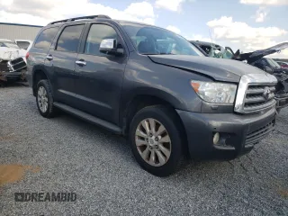 2016 Toyota Sequoia Platinum with VIN 5TDDY5G17GS134727, listed as a Copart auction lot 74923434 with 98,851 mi miles and Salvage Title. Bid and sale history available at carsss.com. Image 4.
