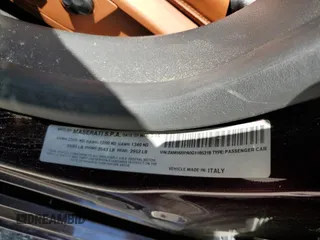 2016 Maserati Quattroporte S with VIN ZAM56RPA0G1185318, listed as a Copart auction lot 62977003 with 0 mi miles. Bid and sale history available at carsss.com. Image 12.