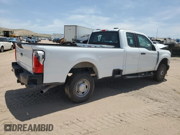 2024 Ford F-250 XL with VIN 1FT7X2BA9REF57419, listed as a Copart auction lot 57135135 with 3,746 mi miles and Salvage title. Bid and sale history available at DreamBid. Image 3.