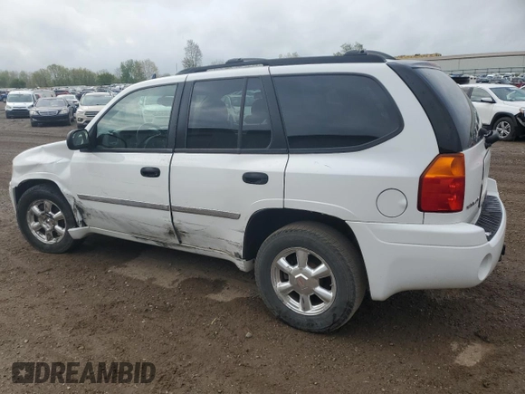 2007 GMC Envoy SLE z VIN 1GKDT13S272124785, wystawiony jako Copart lot #56509515 z przebiegiem 111 960 mil mil oraz Czysty tytuł • Clean title. Historia ofert i sprzedaży dostępna na DreamBid. Obrazek 2.