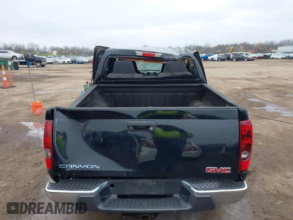2006 GMC Canyon SLE1 with VIN 1GTDT136168209899, listed as a IAAI auction lot 42003200 with 120,285 mi miles. Bid and sale history available at carsss.com. Image 6.