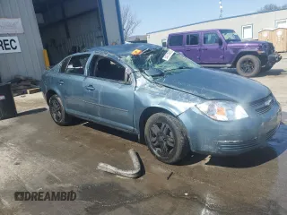 2005 Chevrolet Cobalt LS with VIN 1G1AL52F457526150, listed as a Copart auction lot 54312855 with Not Provided miles and Salvage Title. Bid and sale history available at DreamBid. Image 4.