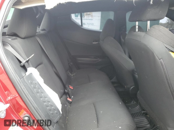 2019 Toyota C-HR XLE with VIN NMTKHMBX8KR092279, listed as a Copart auction lot 71925714 with 95,582 mi miles and Salvage Title. Bid and sale history available at DreamBid. Image 10.
