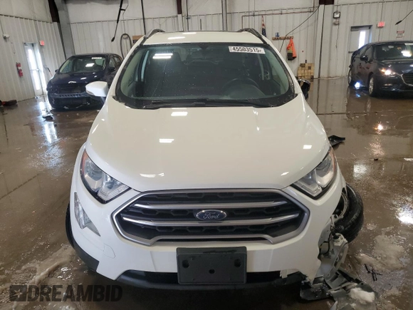 2019 Ford EcoSport SE with VIN MAJ6S3GL4KC289865, listed as a Copart auction lot 45503515 with 54,994 mi miles and Non Repairable. Bid and sale history available at carsss.com. Image 5.
