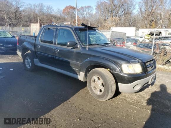 2001 Ford Explorer Sport Trac with VIN 1FMZU77E41UC72692, listed as a Copart auction lot 80868964 with 178,113 mi miles and Salvage title. Bid and sale history available at DreamBid. Image 4.