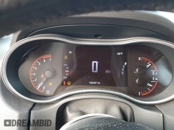 2018 Dodge Durango Citadel with VIN 1C4SDHET0JC247873, listed as a Copart auction lot 42556925 with 108,487 mi miles and Salvage title. Bid and sale history available at DreamBid. Image 9.