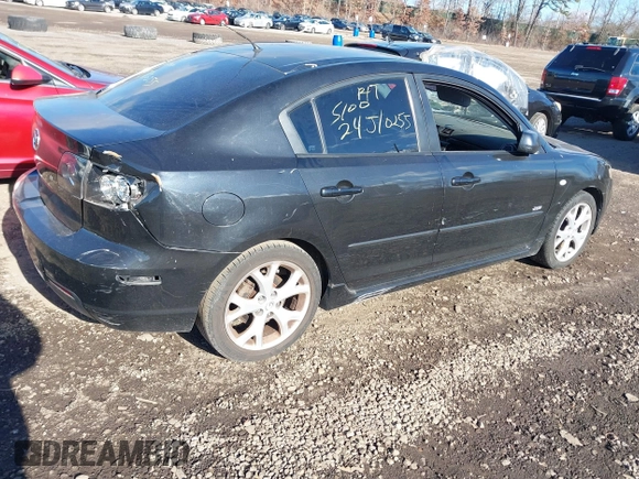 2009 Mazda 3 S Touring with VIN JM1BK324291209865, listed as a IAAI auction lot 41037298 with Not Provided miles and . Bid and sale history available at DreamBid. Image 4.