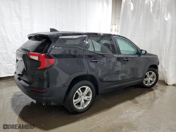 2022 GMC Terrain SLE with VIN 3GKALTEV3NL179425, listed as a Copart auction lot 50171465 with 142,521 mi miles and Clean Title. Bid and sale history available at carsss.com. Image 3.
