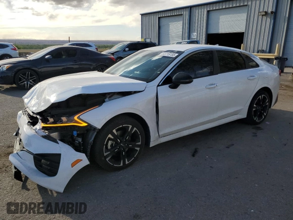 2024 Kia K5 GT-Line z VIN 5XXG64J20RG266845, wystawiony jako Copart lot #53715155 z przebiegiem 32 494 mil mil oraz Szkoda całkowita • Salvage title. Historia ofert i sprzedaży dostępna na DreamBid. Obrazek 1.