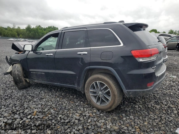 2018 Jeep Grand Cherokee Limited z VIN 1C4RJFBG7JC299360, wystawiony jako Copart lot #59839915 z przebiegiem Nie podano mil oraz Szkoda całkowita • Salvage title. Historia ofert i sprzedaży dostępna na DreamBid. Obrazek 2.