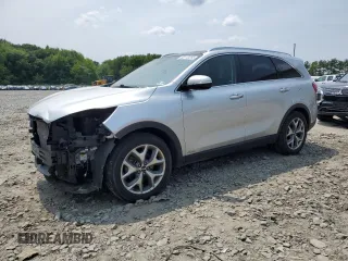 2019 Kia Sorento EX Sport with VIN 5XYPHDA52KG607331, listed as a Copart auction lot 60113255 with 66,293 mi miles and Salvage title. Bid and sale history available at DreamBid. Image 1.