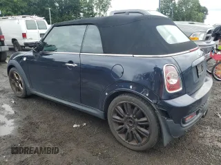 2012 MINI Convertible S z VIN WMWZP3C53CT550188, wystawiony jako Copart lot #88769895 z przebiegiem 130 696 mil mil oraz Nie do naprawy • Non repairable. Historia ofert i sprzedaży dostępna na DreamBid. Obrazek 2.
