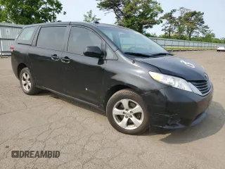 2014 Toyota Sienna L z VIN 5TDZK3DC4ES489028, wystawiony jako Copart lot #59354265 z przebiegiem 196 353 mil mil oraz Czysty tytuł • Clean title. Historia ofert i sprzedaży dostępna na DreamBid. Obrazek 4.