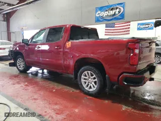2019 Chevrolet Silverado 1500 RST with VIN 1GCUYEEDXKZ157035, listed as a Copart auction lot 49685425 with 0 mi miles and Salvage Title. Bid and sale history available at carsss.com. Image 2.