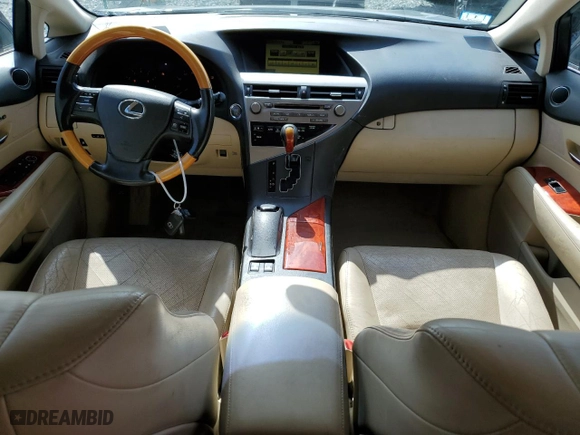 2010 Lexus RX 350 with VIN 2T2BK1BA1AC060063, listed as a Copart auction lot 54510135 with 258,964 mi miles and Clean Title. Bid and sale history available at carsss.com. Image 8.