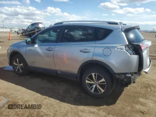 2018 Toyota RAV4 XLE with VIN 2T3RFREV2JW699448, listed as a Copart auction lot 55345975 with 46,437 mi miles and Salvage Title. Bid and sale history available at DreamBid. Image 2.