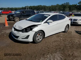 2015 Hyundai Elantra SE z VIN 5NPDH4AE3FH614533, wystawiony jako Copart lot #56153145 z przebiegiem 185 667 mil mil oraz Szkody całkowita. Historia ofert i sprzedaży dostępna na DreamBid. Obrazek 1.