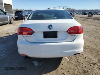 2012 Volkswagen Jetta Sedan SE w/Convenience PZEV with VIN 3VWDP7AJ8CM117174, listed as a Copart auction lot 81629834 with 153,109 mi miles and Salvage Title. Bid and sale history available at carsss.com. Image 6.