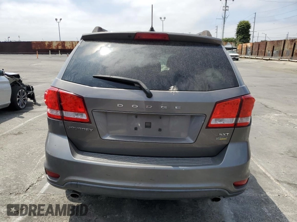 2012 Dodge Journey SXT with VIN 3C4PDCBG6CT207952, listed as a Copart auction lot 60334565 with Not provided miles and Salvage title. Bid and sale history available at DreamBid. Image 6.