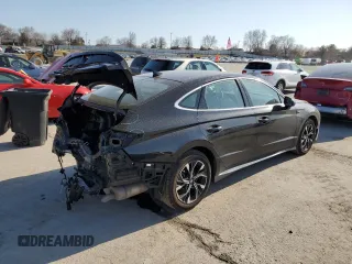 2024 Hyundai Sonata SEL с VIN KMHL64JA5RA366629, выставлен на аукционе Copart как лот 48868165 с пробегом 20 063 миль миль и Списание • Salvage title. История ставок и продаж доступна на DreamBid. Изображение 3.