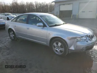 2001 Audi A6 with VIN WAUED64BX1N004096, listed as a Copart auction lot 43768425 with 143,165 mi miles and Salvage Title. Bid and sale history available at carsss.com. Image 4.
