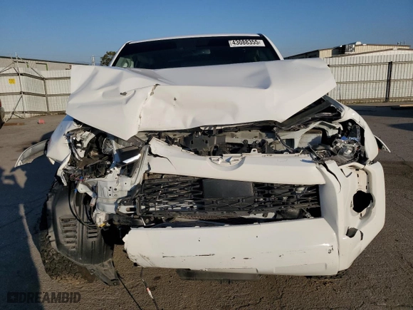 2023 Toyota 4Runner SR5 Premium with VIN JTENU5JR1P6182251, listed as a Copart auction lot 43088355 with 26,655 mi miles and Salvage Title. Bid and sale history available at carsss.com. Image 5.