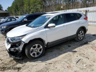 2019 Honda CR-V EX-L with VIN 2HKRW2H80KH677762, listed as a Copart auction lot 50615805 with 59,682 mi miles and Salvage Title. Bid and sale history available at carsss.com. Image 1.