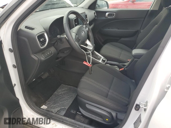 2022 Hyundai Venue SEL with VIN KMHRC8A33NU183976, listed as a Copart auction lot 60306645 with 17,066 mi miles and Salvage title. Bid and sale history available at DreamBid. Image 7.