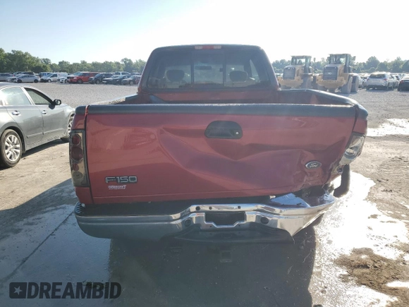 2002 Ford F-150 XL with VIN 1FTRX18L82NA54692, listed as a Copart auction lot 62559605 with 216,350 mi miles and Salvage title. Bid and sale history available at DreamBid. Image 6.