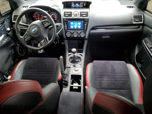 2019 Subaru WRX STI with VIN JF1VA2R61K9830030, listed as a Copart auction lot 55210425 with 89,253 mi miles and Salvage title. Bid and sale history available at DreamBid. Image 8.