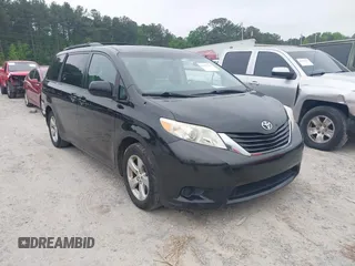 2012 Toyota Sienna LE AAS with VIN 5TDKK3DC4CS250643, listed as a IAAI auction lot 42151241 with 166,176 mi miles and . Bid and sale history available at DreamBid. Image 1.