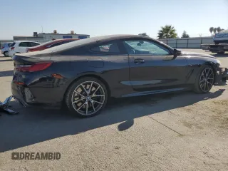 2019 BMW 8 Series M850i xDrive with VIN WBABC4C58KBU96801, listed as a Copart auction lot 70015354 with Not Provided miles and Salvage Title. Bid and sale history available at carsss.com. Image 3.