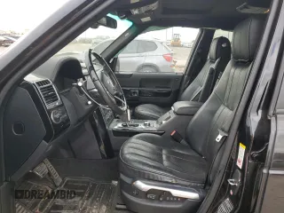 2012 Land Rover Range Rover SC with VIN SALMF1E44CA377469, listed as a Copart auction lot 71765504 with 96,648 mi miles and Salvage title. Bid and sale history available at DreamBid. Image 7.