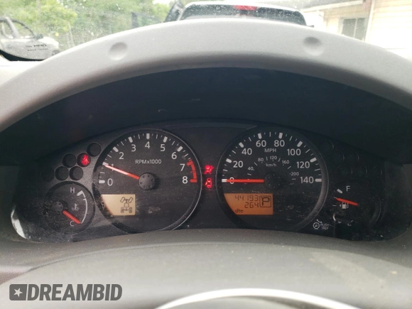 2020 Nissan Frontier SV with VIN 1N6ED0EB0LN725638, listed as a Copart auction lot 57299005 with 44,193 mi miles and Salvage title. Bid and sale history available at DreamBid. Image 9.