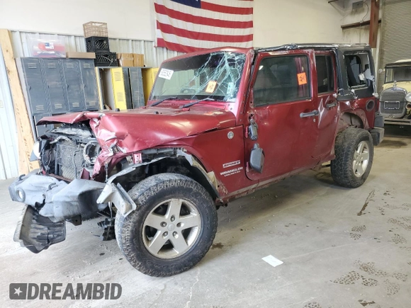 2013 Jeep Wrangler Unlimited Sport RHD with VIN 1C4BJWKGXDL517345, listed as a Copart auction lot 60552845 with 169,064 mi miles and Salvage title. Bid and sale history available at DreamBid. Image 1.