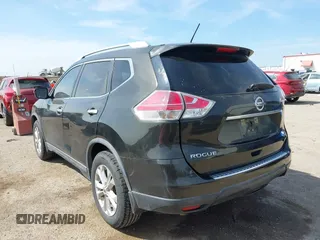 2016 Nissan Rogue SV with VIN KNMAT2MT9GP656436, listed as a IAAI auction lot 41902170 with 117,873 mi miles and . Bid and sale history available at carsss.com. Image 3.