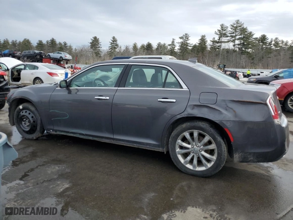 2018 Chrysler 300 Limited with VIN 2C3CCAKG6JH302222, listed as a Copart auction lot 45874105 with 124,390 mi miles and Salvage Title. Bid and sale history available at carsss.com. Image 2.