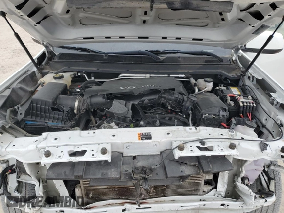 2022 Chevrolet Colorado 2WD Work Truck with VIN 1GCGSBEN9N1150506, listed as a Copart auction lot 46580195 with 43,610 mi miles and Salvage title. Bid and sale history available at DreamBid. Image 11.