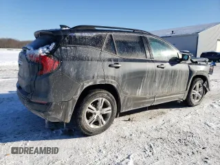 2019 GMC Terrain SLE with VIN 3GKALMEV8KL324816, listed as a Copart auction lot 87807285 with 56,487 mi miles and Salvage Title. Bid and sale history available at carsss.com. Image 3.